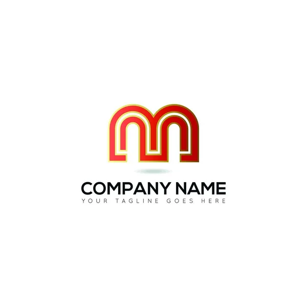 Modelo Vetor Design Logotipo Letra Negócios — Vetor de Stock