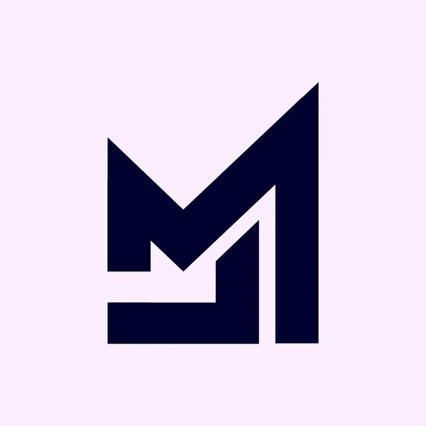 Lettera Business Logo Design Vettoriale — Vettoriale Stock