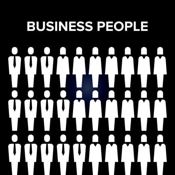 business people people silhoutte logo design vector template