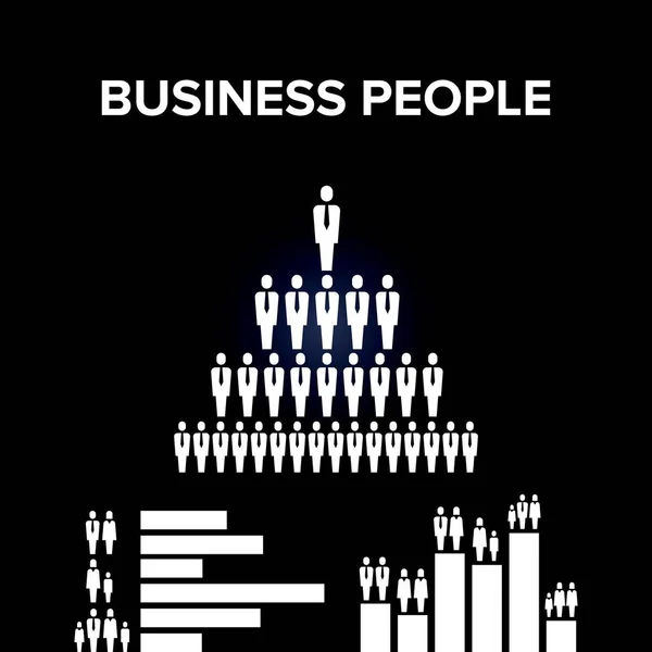 business people people silhoutte logo design vector template