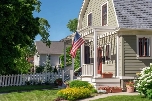 Wisconsin 'de vatansever bir ev