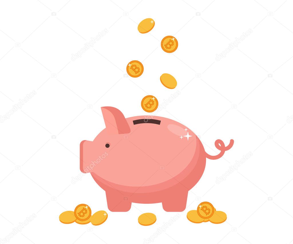Vettoriale stockConcetto Denaro Risparmio Denaro Risparmio Maiale di  ©melanierom #186914490, image size:1024x853