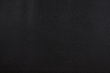 Siyah deri doku. Dokulu arka plan.