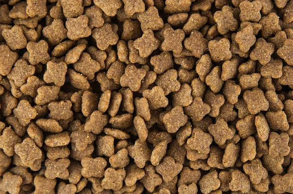 Dog Food Small Pieces Healthy Dog Food Close Stock Image