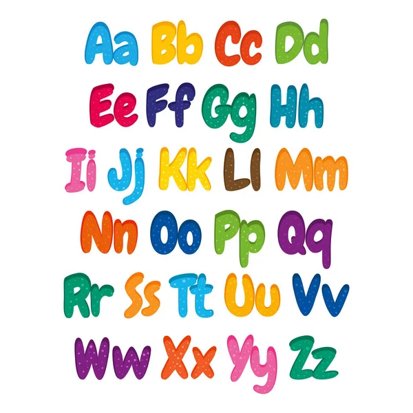 Alphabet Worksheet Exercises Kids — Stock Vector