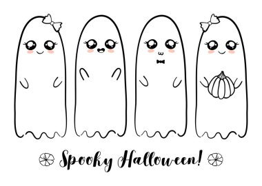 Hayalet eli monokromu çekti. Cadılar Bayramı selamlaması. 