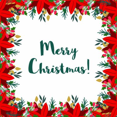 # Mutlu Noeller # # Kış ve çiçeklerle dolu arka planda #