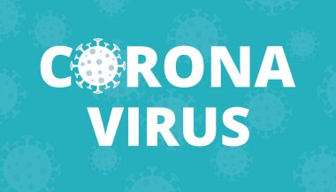 Corona virüsü geçmişi, salgın hastalık konsepti, vektör illüstrasyonu