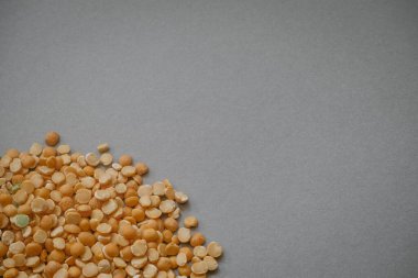 Kuru bezelye ürünleri, yakın plan, bezelye lapası.