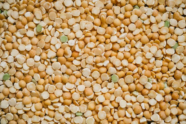 乾燥エンドウ豆の穀物製品 閉じて エンドウ豆のお粥 — ストック写真