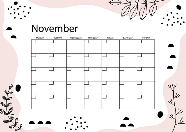 100,000 Planner month Vector Images | Depositphotos