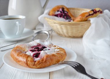 Çilek ile buns.