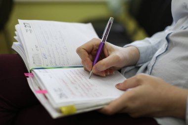 Zaman yönetimi üzerinde ders