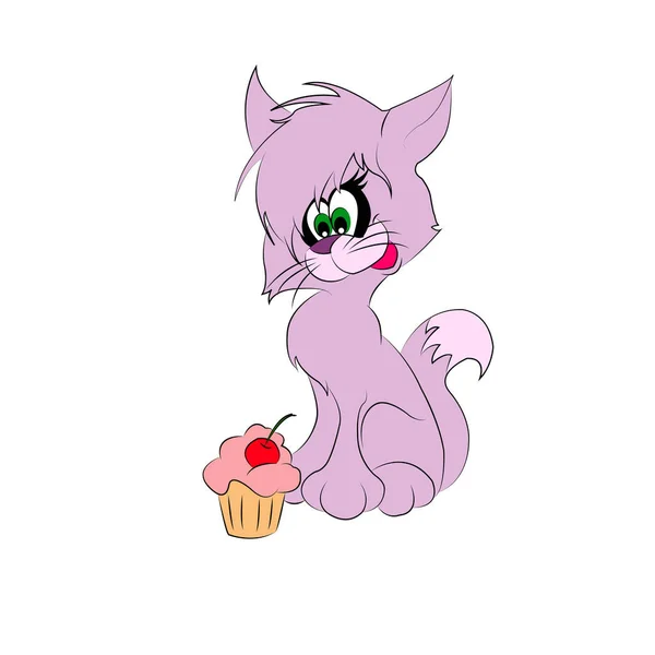 küçük pembe kedicik