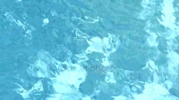 波涛起伏的海面的水 — 图库视频影像