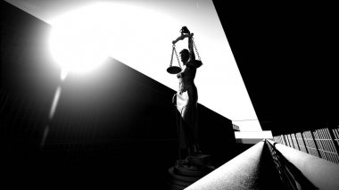 Barlar ve bir koridor 3d render cezaevi