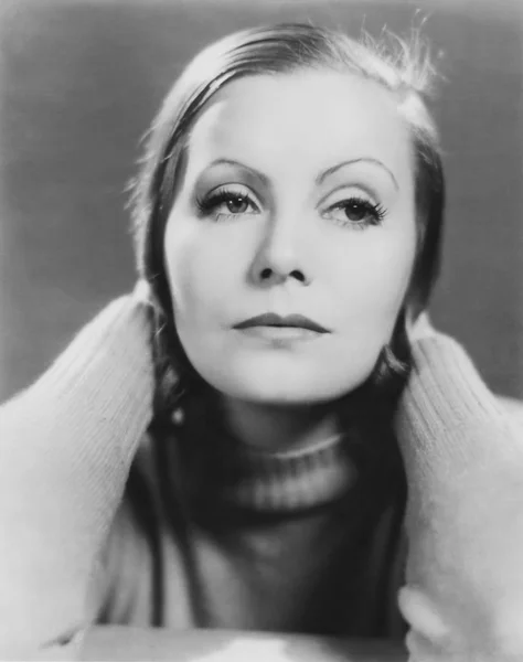 Nezapomenutelné velké Garbo - americká-švédská slavná herečka v Anna Christie — Stock fotografie