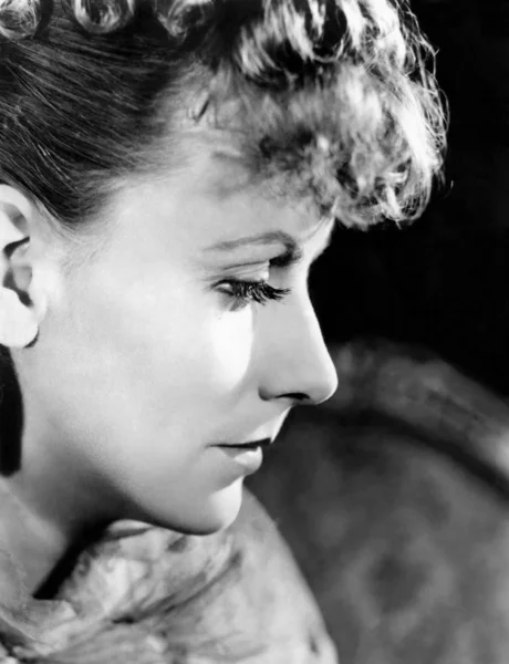 Unutulmaz büyük Garbo - Amerikan-İsveç ünlü aktris Anna Christie içinde — Stok fotoğraf