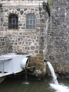 Tarihi Alman Baraj Gölü Bystryckie Güney Batı Polonya