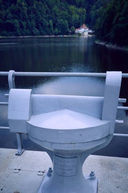 Tarihi Alman Baraj Gölü Bystryckie Güney Batı Polonya