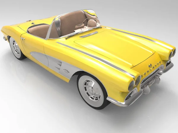 Chevrolet Corvette 1958 — стокове фото