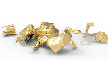 Adalet 3d render kırık Bayan