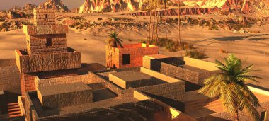 Arapça toplum üzerinde boş arazi, 3B oluşturma