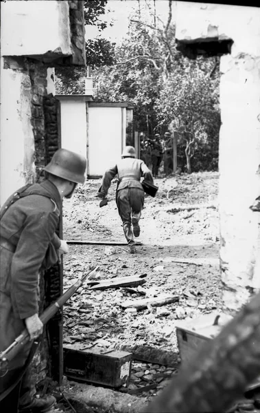 Битва при Арнемі відбулась 1944 року. — стокове фото
