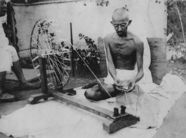 MOHANDAS MAHATMA GANDHI - Indian leader 1869-1948