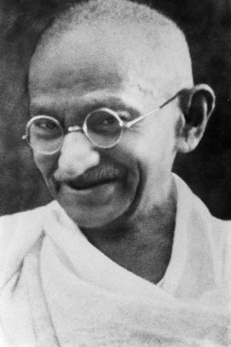 MOHANDAS MAHATMA GANDHI - Indian leader 1869-1948