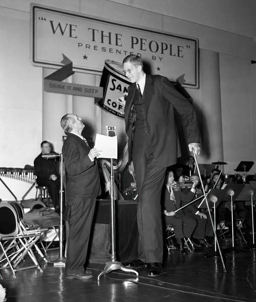 Februari 1918 Werd Robert Wadlow Geboren Alton Usa Het Kind — Stockfoto