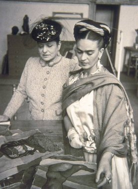 Frida Kahlo de Rivera 1907-1954, ünlü Meksikalı ressam.