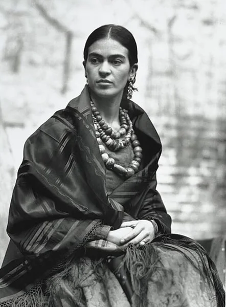 Frida Kahlo de Rivera 1907-1954, famosa pittrice messicana — Foto Stock