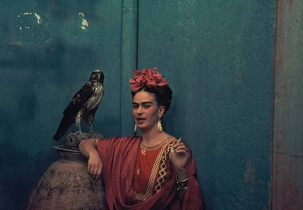 Frida Kahlo de Rivera 1907-1954, ünlü Meksikalı ressam.