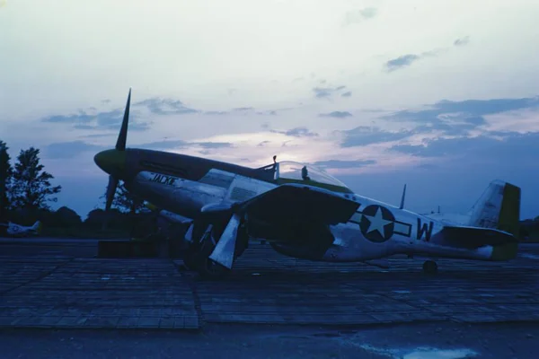 U.S. Air Force in Second World War in historic photograph — Stock Photo, Image