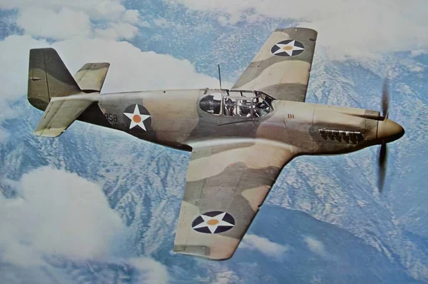 Fuerza Aérea de EE.UU. en la Segunda Guerra Mundial en fotografía histórica — Foto de Stock