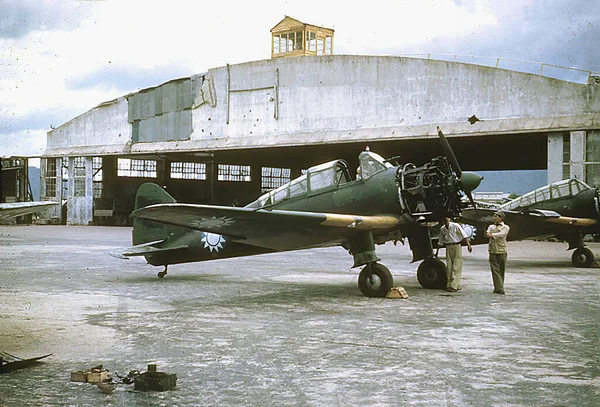 U.S. Air Force in Second World War in historic photograph — Stock Photo, Image