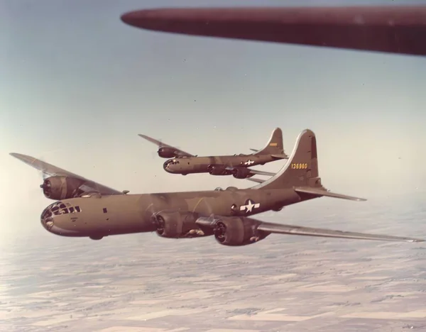 Amerikaanse Luchtmacht in de Tweede Wereldoorlog op historische foto — Stockfoto
