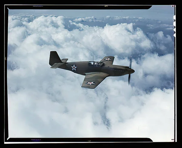 Amerikaanse Luchtmacht in de Tweede Wereldoorlog op historische foto — Stockfoto