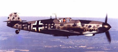 Luftwaffe İkinci Dünya Savaşı 'nda tarihi fotoğrafta