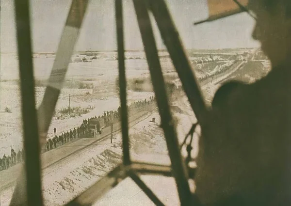 Luftwaffe in Second World War in historic photograph — Stock Photo, Image