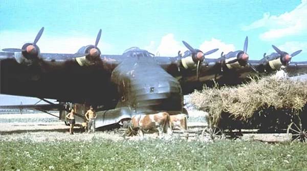 Luftwaffe in Second World War in historic photograph — Stock Photo, Image