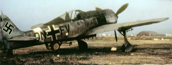 Luftwaffe w II wojnie światowej w fotografii historycznej — Zdjęcie stockowe