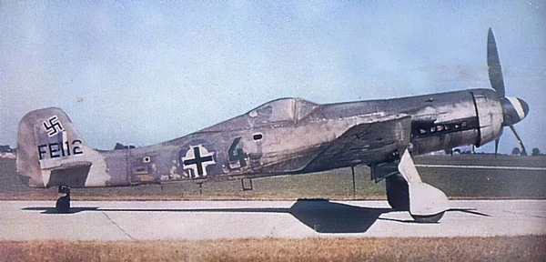 Luftwaffe v druhé světové válce na historické fotografii — Stock fotografie