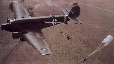 Luftwaffe İkinci Dünya Savaşı 'nda tarihi fotoğrafta