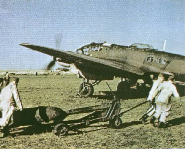 Η Λουφτβάφε στο Δεύτερο Παγκόσμιο Πόλεμο σε ιστορική φωτογραφία — Φωτογραφία Αρχείου