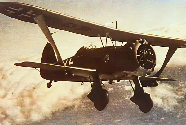 Luftwaffe a második világháború történelmi fénykép — Stock Fotó