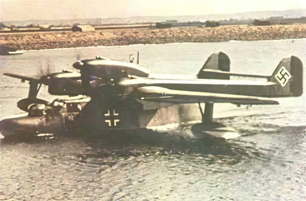 Luftwaffe dans la Seconde Guerre mondiale en photographie historique — Photo