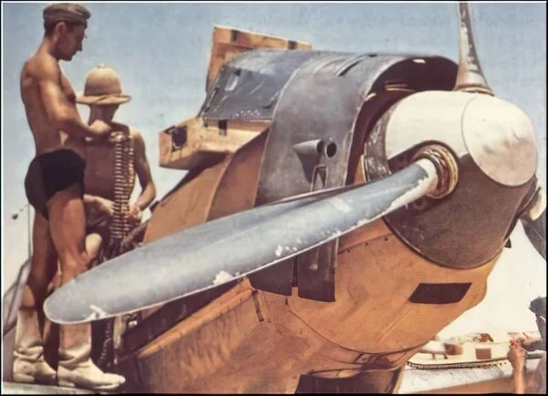 Люфтваффе у Другій світовій війні на історичній фотографії. — стокове фото