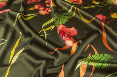 lüks ipek, dalgalı kumaş